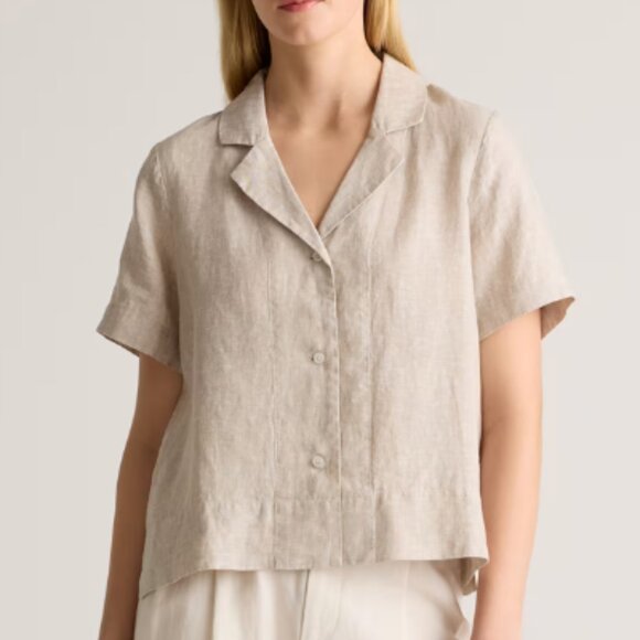 Quince Button Down Linen Shirt - Picture 5 of 9